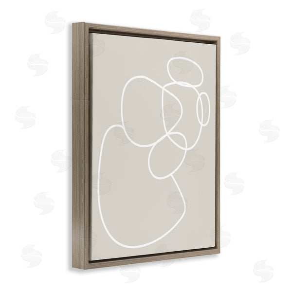 Stupell Industries Stupell Studio | Stacked Abstract Rocks Wall Art