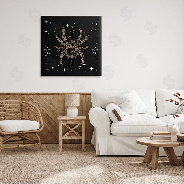 Stupell Industries Stupell Studio | Starry Halloween Spider Insect Wall Art