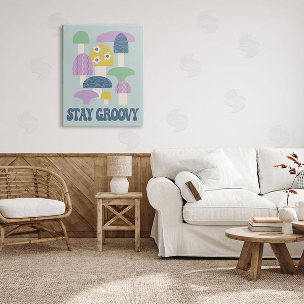 Stupell Industries Stupell Studio | Stay Groovy Botanicals Wall Art