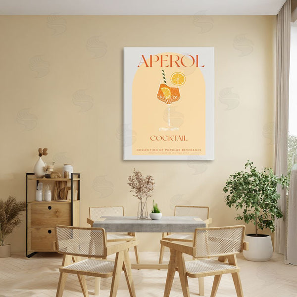Stupell Industries Stupell Studio | Stylish Retro Aperol Cocktail Wall Art