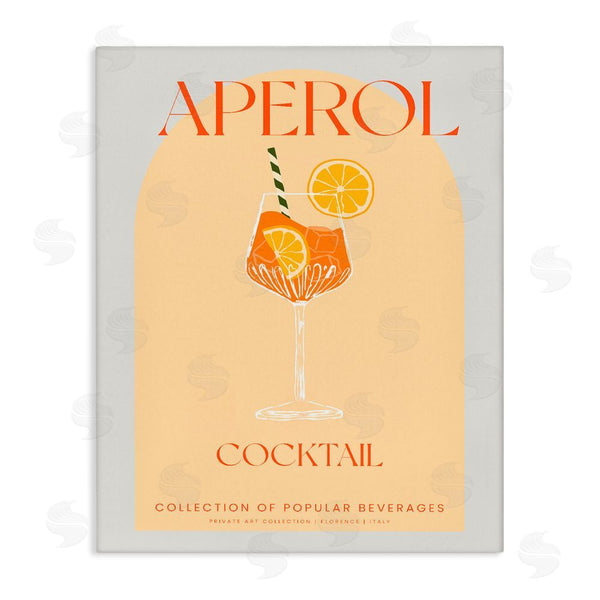 stupell industries Stupell Studio | Stylish Retro Aperol Cocktail Wall Art
