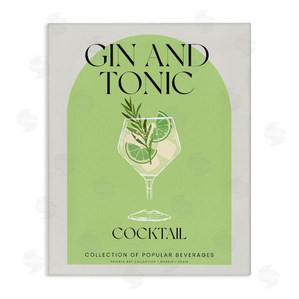 stupell industries Stupell Studio | Stylish Retro Gin & Tonic Wall Art