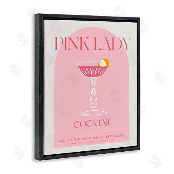 Stupell Industries Stupell Studio | Stylish Retro Pink Lady Wall Art