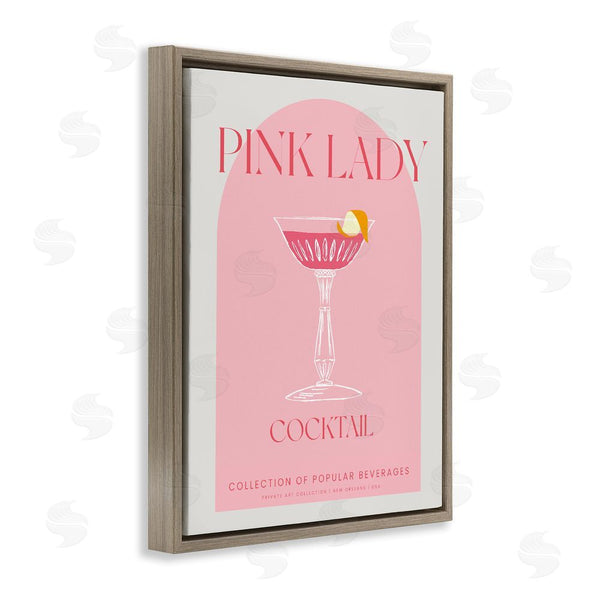 Stupell Industries Stupell Studio | Stylish Retro Pink Lady Wall Art