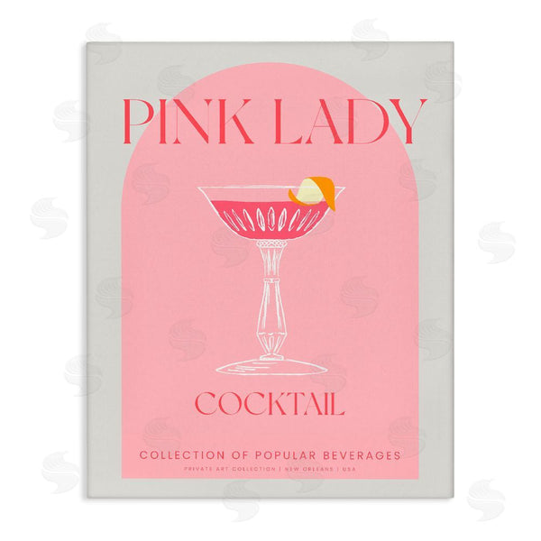 stupell industries Stupell Studio | Stylish Retro Pink Lady Wall Art