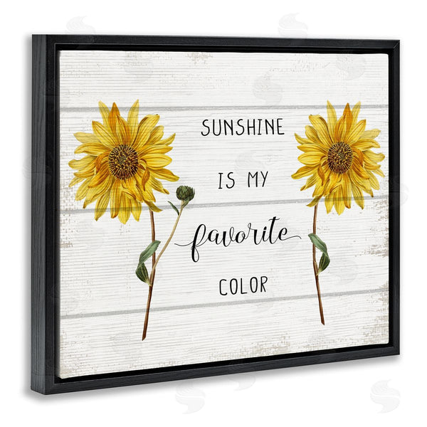 Stupell Industries Stupell Studio | Sunshine Is My Favorite Color Wall Art