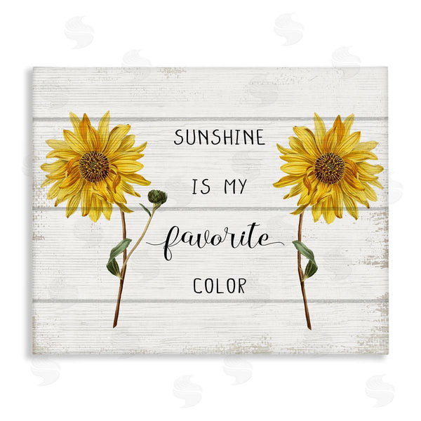 stupell industries Stupell Studio | Sunshine is my Favorite Color Wall Art