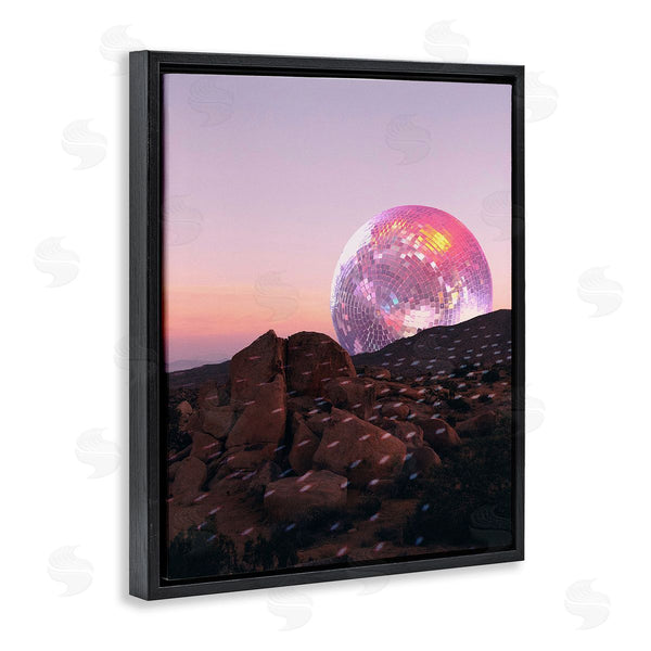Stupell Industries Stupell Studio | Surreal Disco Landscape Wall Art