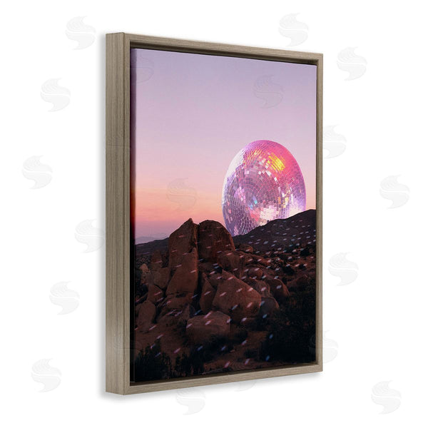Stupell Industries Stupell Studio | Surreal Disco Landscape Wall Art