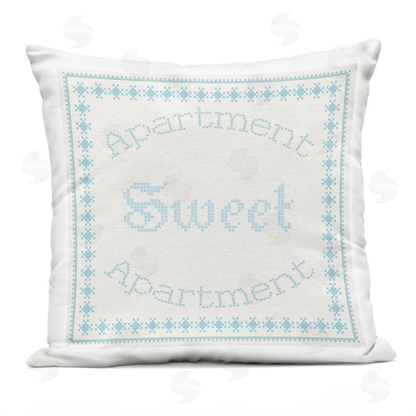 Stupell Industries Stupell Studio | Sweet Apartment Phrase Printed Throw Pillow