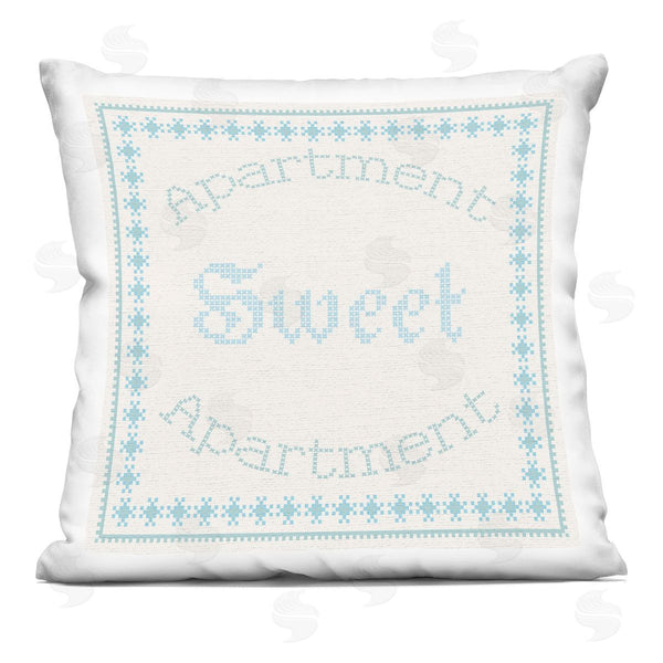 stupell industries Stupell Studio | Sweet Apartment Phrase Printed Throw Pillow