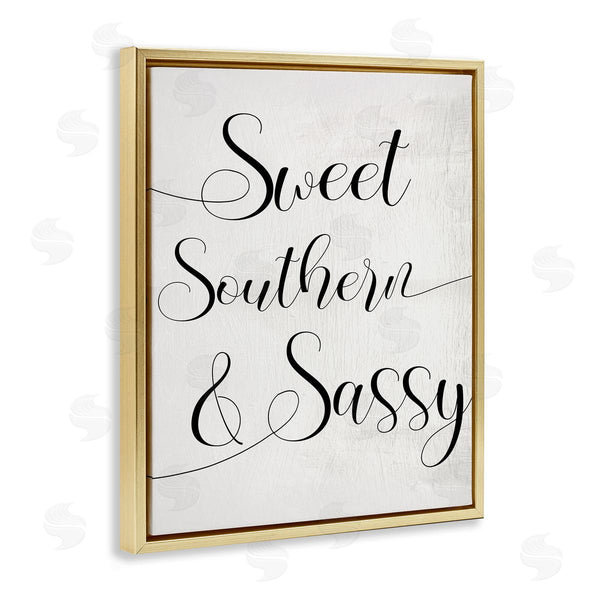 Stupell Industries Stupell Studio | Sweet Southern & Sassy Lively Cursive Typography