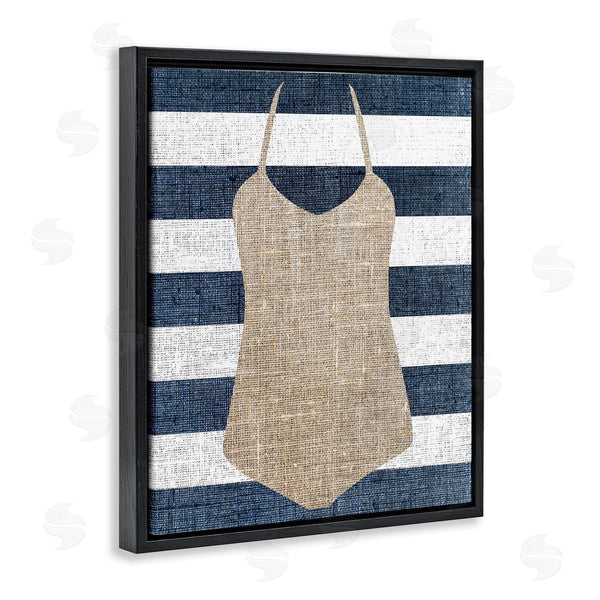 Stupell Industries Stupell Studio | Swimsuit On Stripes
