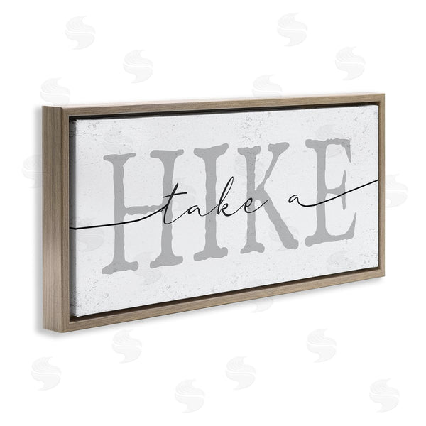 Stupell Industries Stupell Studio | Take A Hike Minimal Grey
