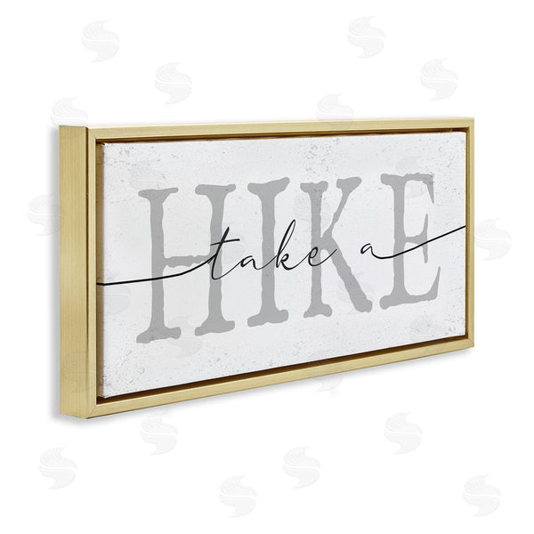 Stupell Industries Stupell Studio | Take A Hike Minimal Grey