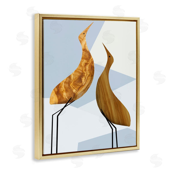 Stupell Industries Stupell Studio | Tall Tree Pattern Birds Geometric Shapes