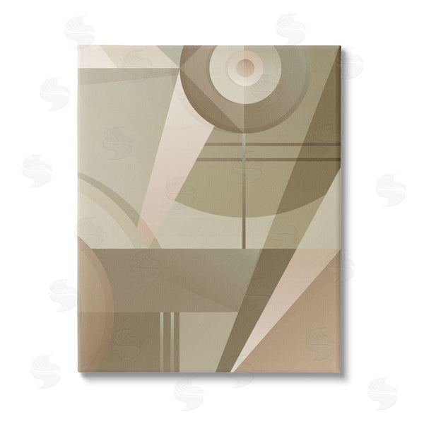 stupell industries Stupell Studio | Tan Geometric Abstract Wall Art
