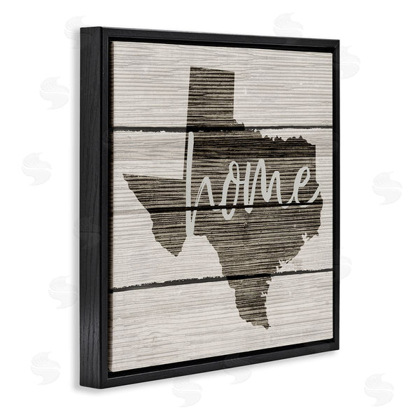 Stupell Industries Stupell Studio | Texas Rustic Typography Map