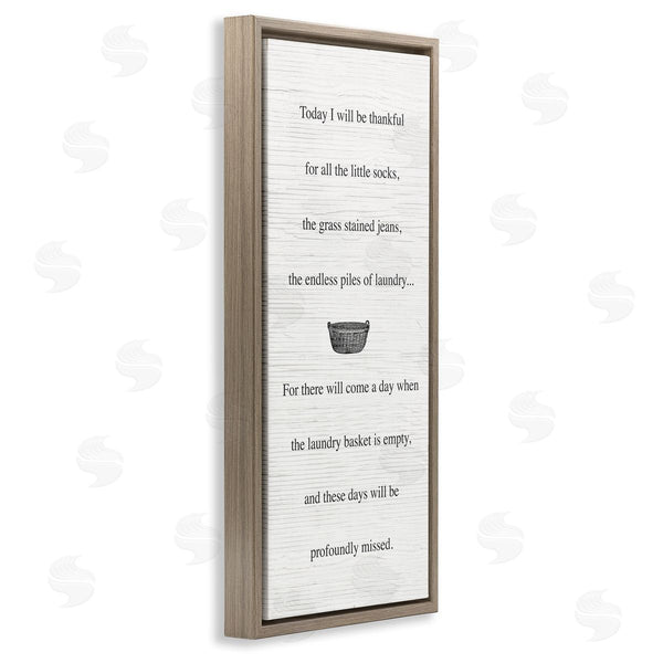 Stupell Industries Stupell Studio | Thankful For Little Socks Wall Art