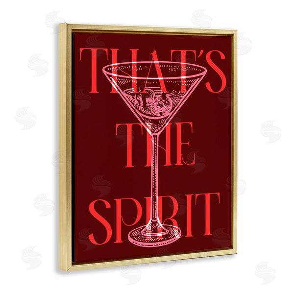 Stupell Industries Stupell Studio | That's The Spirit Martini