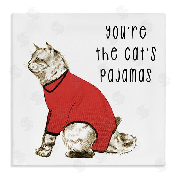 stupell industries Stupell Studio | The Cat's Pajamas Funny Pet Wall Art