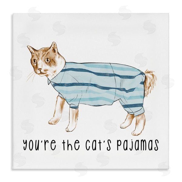 stupell industries Stupell Studio | The Cat's Pajamas Phrase Wall Art