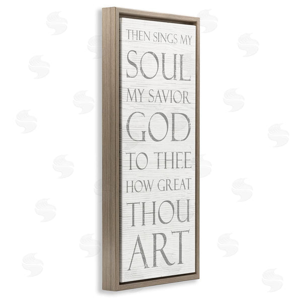 Stupell Industries Stupell Studio | Then Sings My Soul Religious