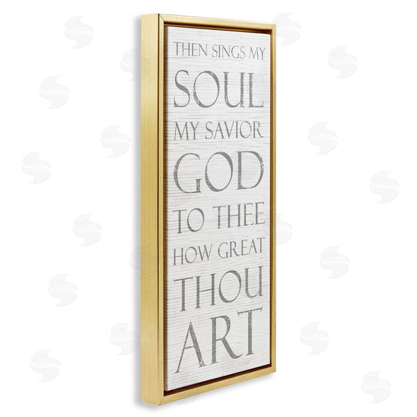 Stupell Industries Stupell Studio | Then Sings My Soul Religious