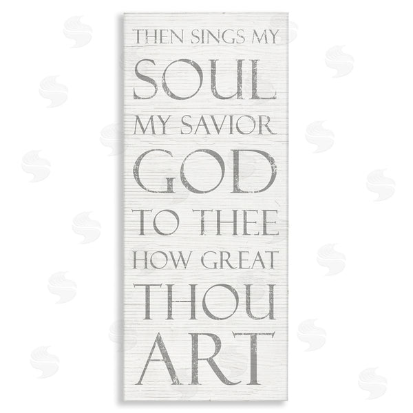 stupell industries Stupell Studio | Then Sings My Soul Religious