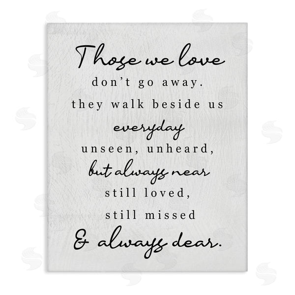 stupell industries Stupell Studio | Those We Love Poem Wall Art