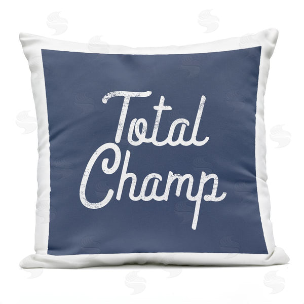 Stupell Industries Stupell Studio | Total Champ Vintage Phrase Printed Throw Pillow