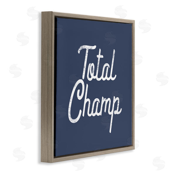 Stupell Industries Stupell Studio | Total Champ Vintage Phrase Wall Art