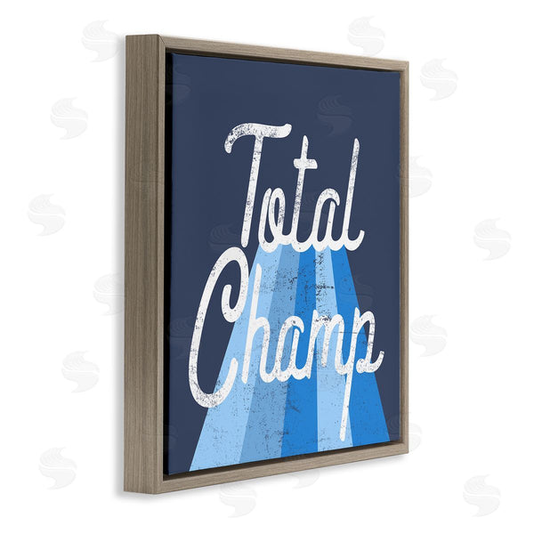 Stupell Industries Stupell Studio | Total Champ Vintage Stripes Wall Art