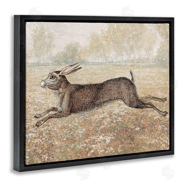 Stupell Industries Stupell Studio | Traditional Jumping Hare Wall Art
