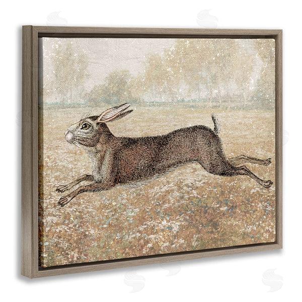 Stupell Industries Stupell Studio | Traditional Jumping Hare Wall Art