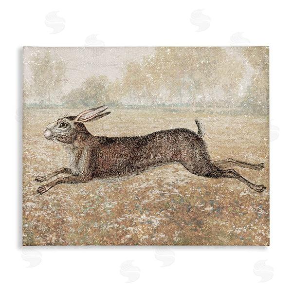stupell industries Stupell Studio | Traditional Jumping Hare Wall Art