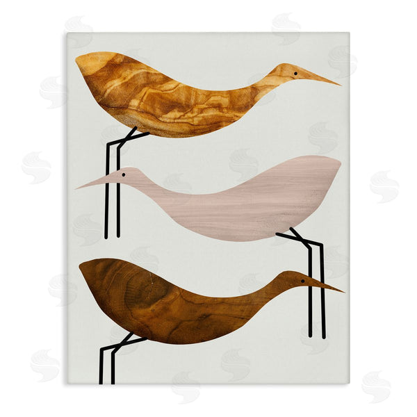stupell industries Stupell Studio | Tree Pattern Storks Minimal Birds
