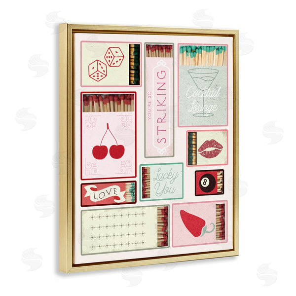 Stupell Industries Stupell Studio | Trendy Glam Matchboxes