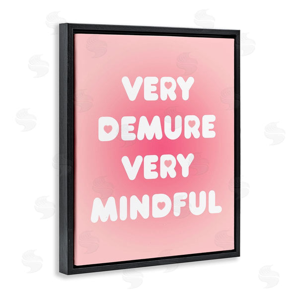 Stupell Industries Stupell Studio | Trendy Pink Demure & Mindful