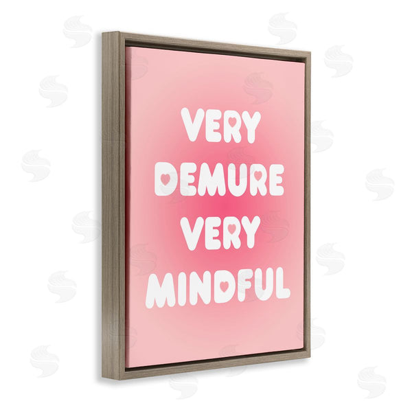 Stupell Industries Stupell Studio | Trendy Pink Demure & Mindful