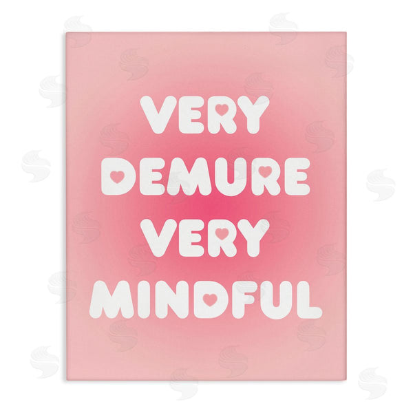 stupell industries Stupell Studio | Trendy Pink Demure & Mindful