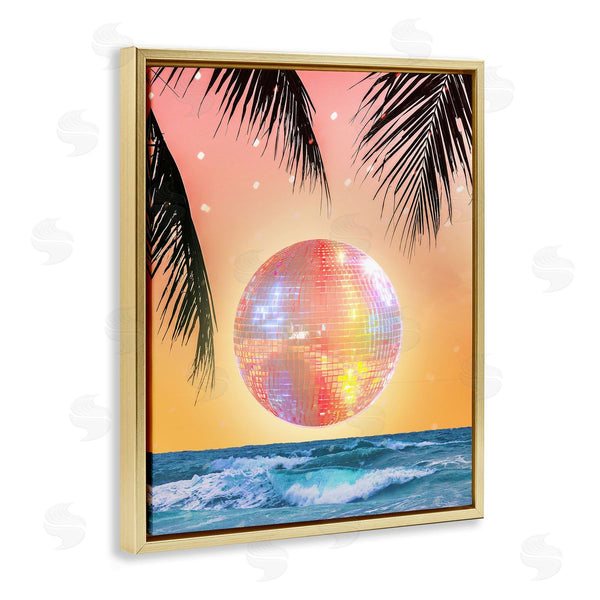 Stupell Industries Stupell Studio | Tropical Disco Sunset