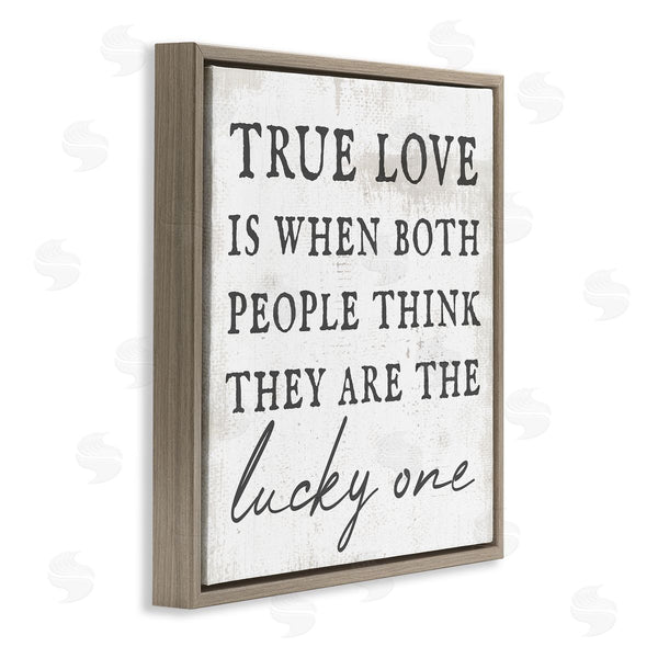 Stupell Industries Stupell Studio | True Love Romantic Phrase