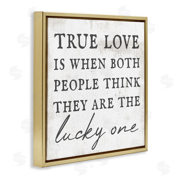 Stupell Industries Stupell Studio | True Love Romantic Phrase