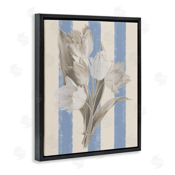 Stupell Industries Stupell Studio | Tulip Bundle On Stripes Wall Art