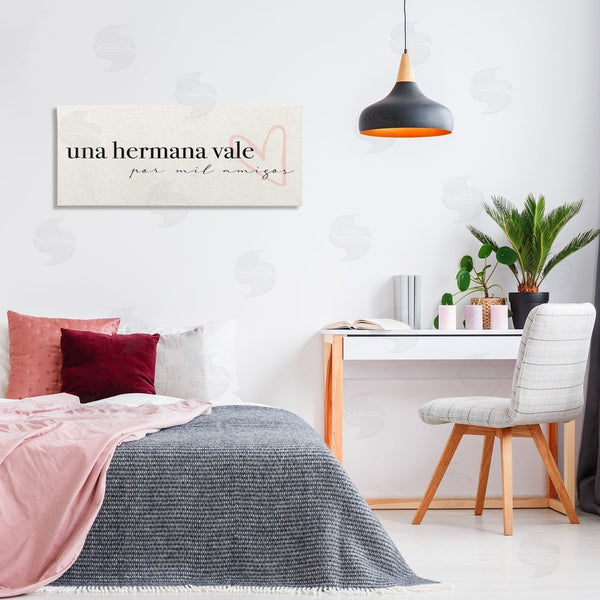 Stupell Industries Stupell Studio | Una Hermana Vale Wall Art