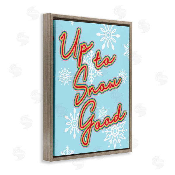Stupell Industries Stupell Studio | Up To Snow Good Wall Art
