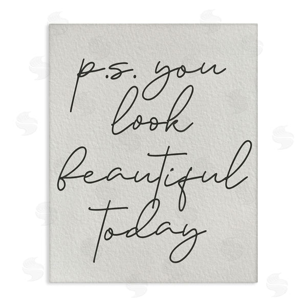 stupell industries Stupell Studio | Uplifting You Look Beautiful Wall Art