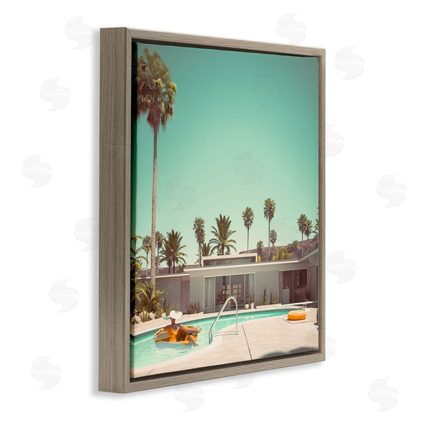Stupell Industries Stupell Studio | Vacation Pool Desert Retreat West Coast Architecture Wall Art