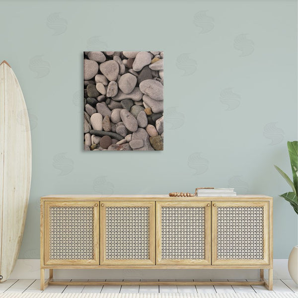 Stupell Industries Stupell Studio | Various Beach Pebbles Composition Wall Art